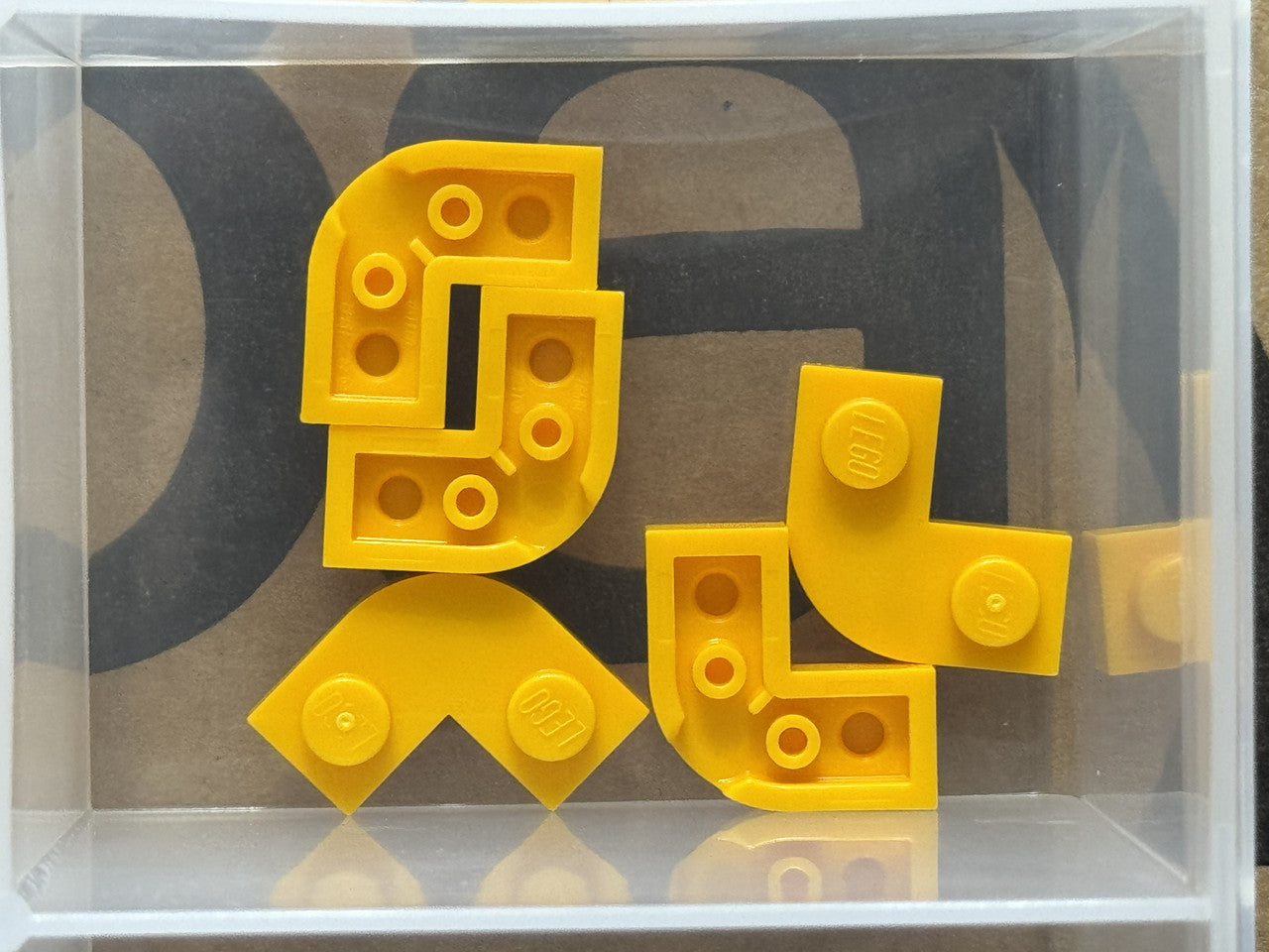 LEGO Parts - Bright Light Orange Plate Corner 2 x 2 Cutout - No 79491 - QTY 5
