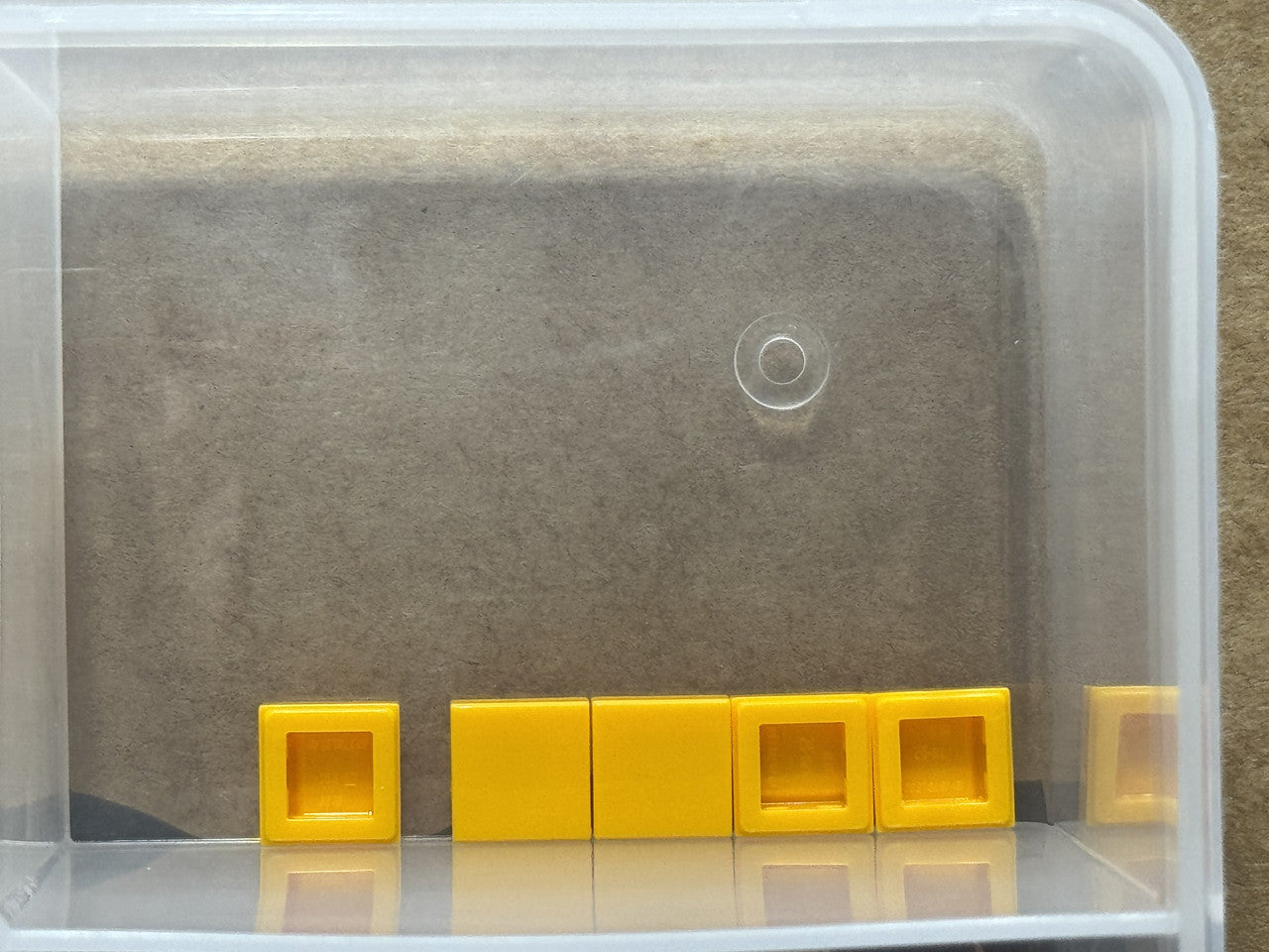 LEGO Parts - Bright Light Orange Tile 1 x 1 - No 3070 - QTY 5
