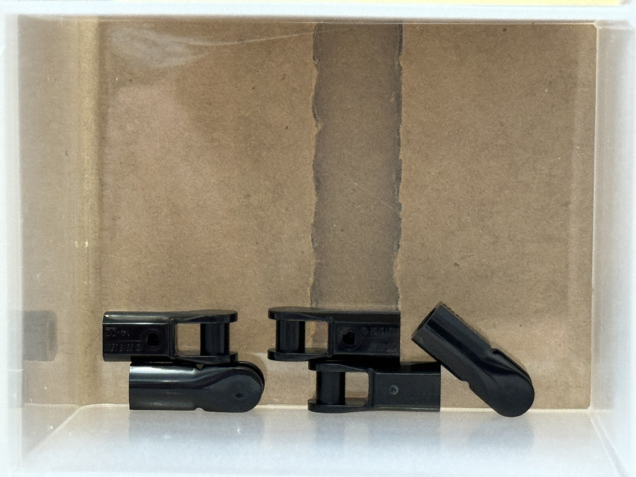 LEGO Parts - Black Bar Holder with Handle - No 23443 - QTY 5