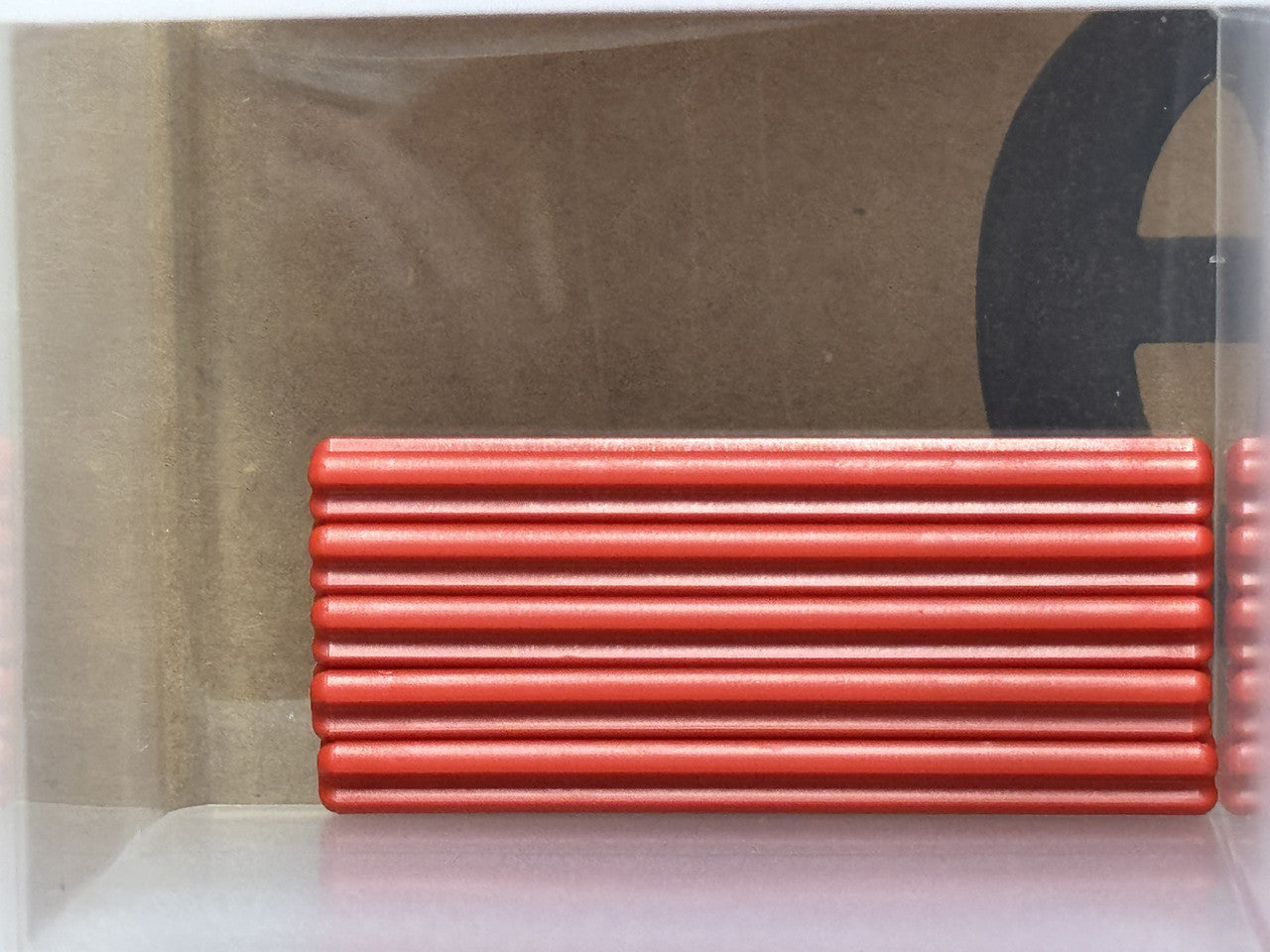 LEGO Parts - Red Technic, Axle 6L - No 3706 - QTY 5