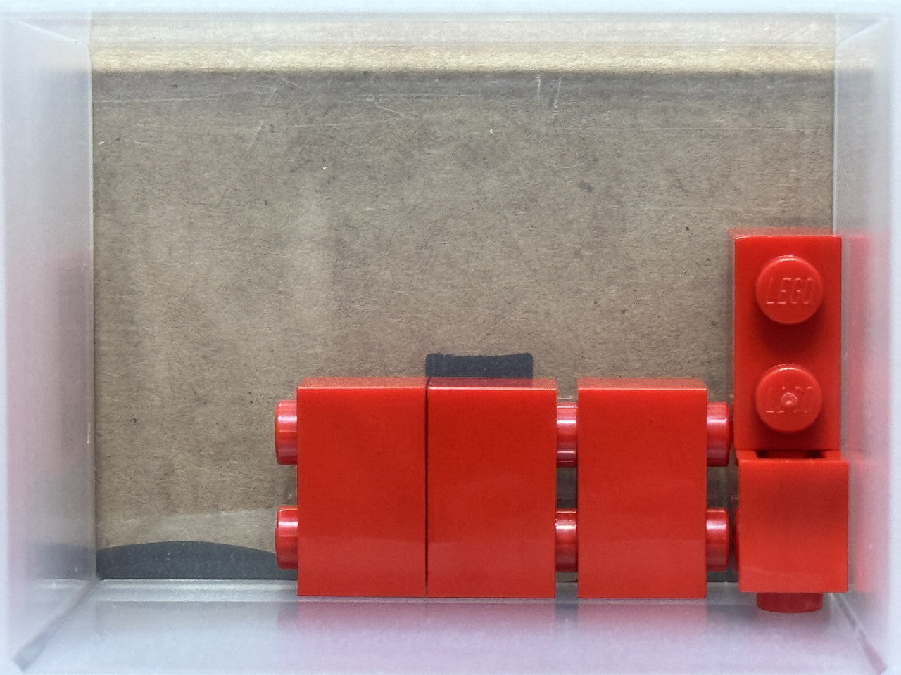LEGO Parts - Red Brick 1 x 2 - No 3004 - QTY 5