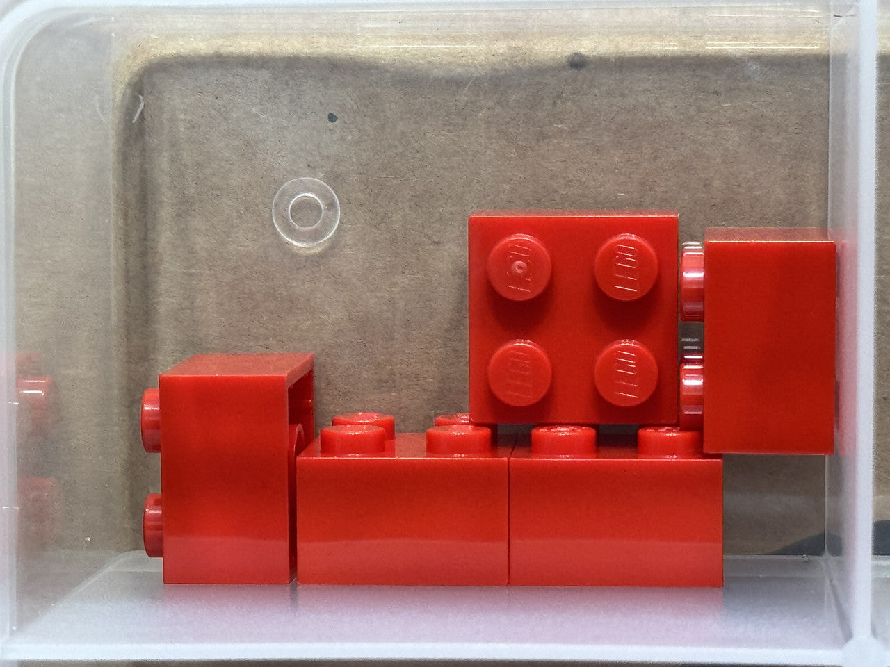 LEGO Parts - Red Brick 2 x 2 - No 3003 - QTY 5