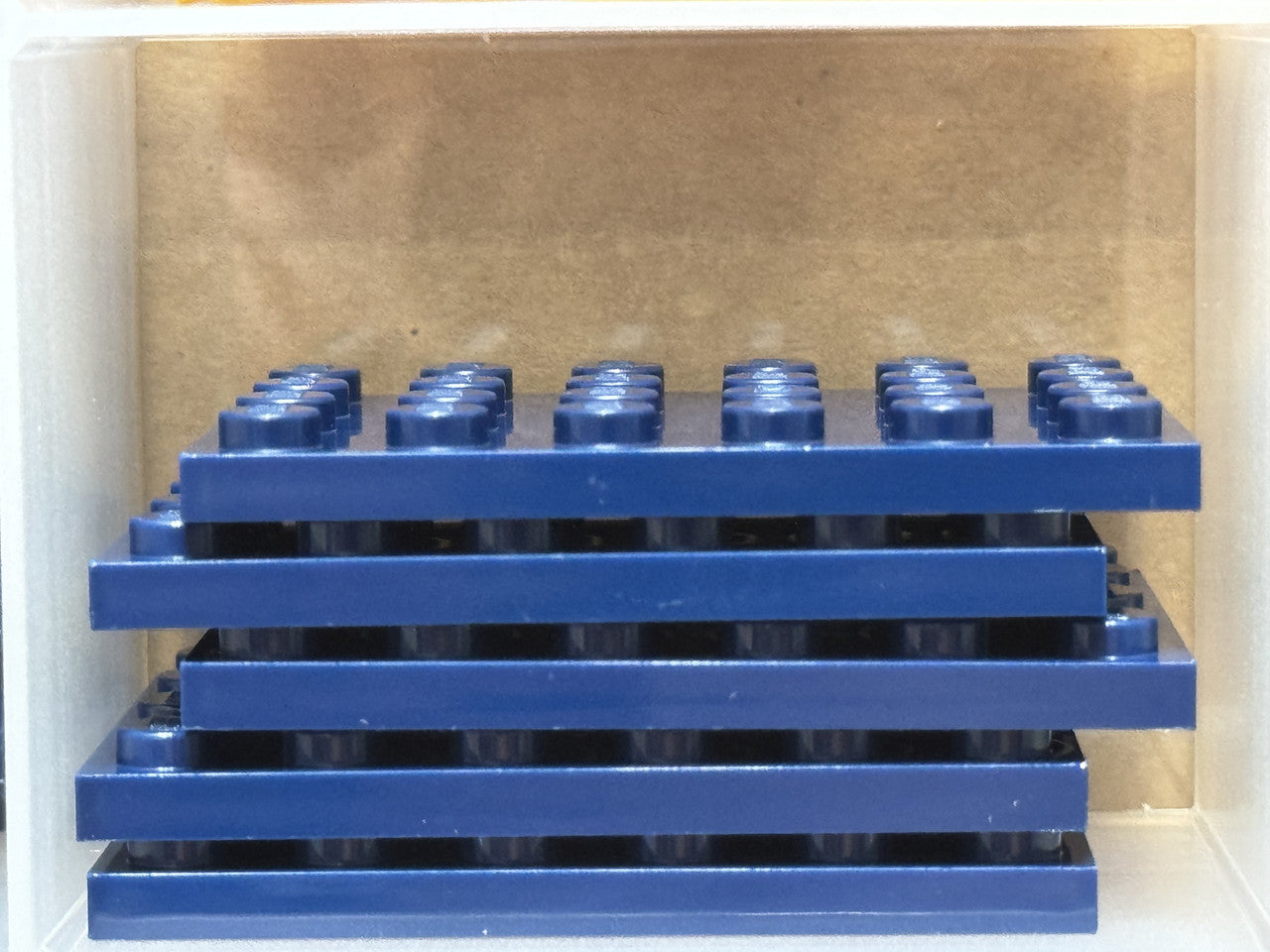 LEGO Parts - Dark Blue Plate 4 x 6 - No 3032 - QTY 5