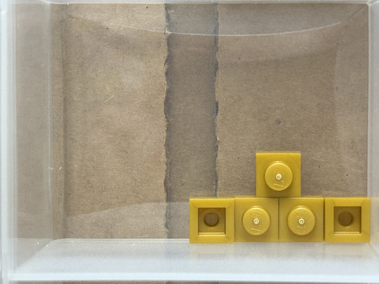 LEGO Parts - Pearl Gold Plate 1 x 1 - No 3024 - QTY 5