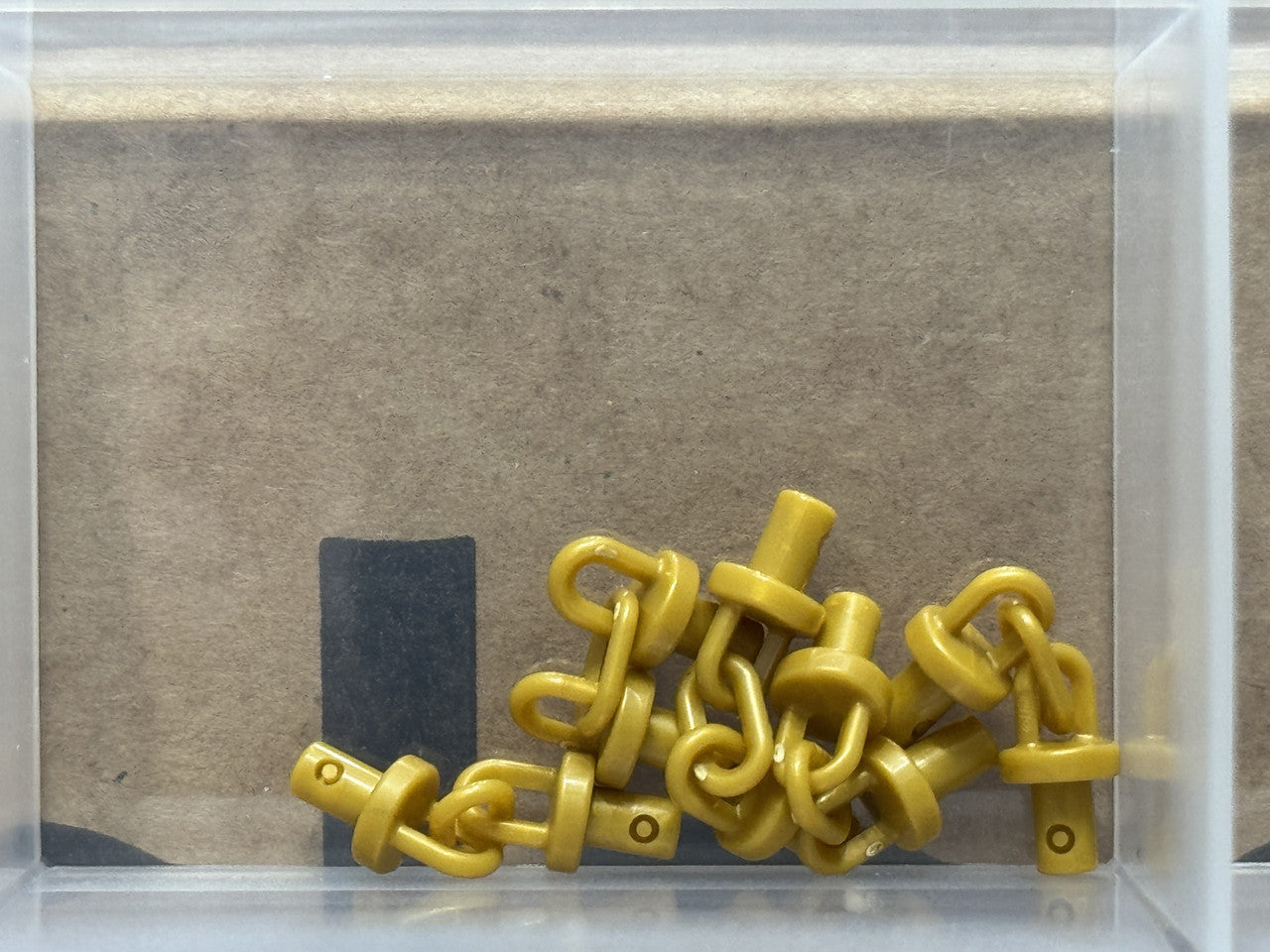 LEGO Parts - Pearl Gold Chain with Bar Ends - No 6981 - QTY 5