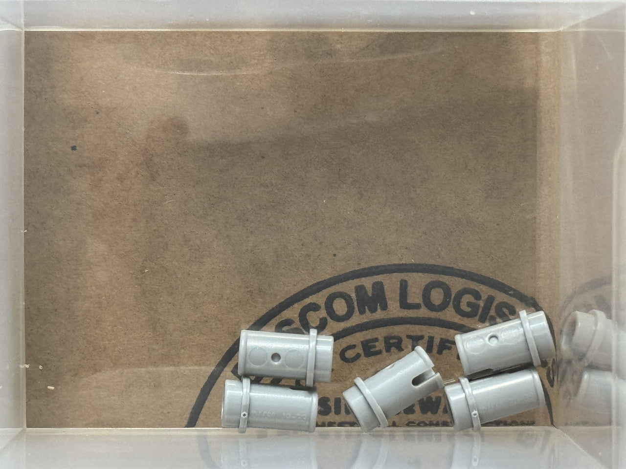 LEGO Parts - Light Bluish Gray Technic, Pin 1/2 - No 4274 - QTY 5