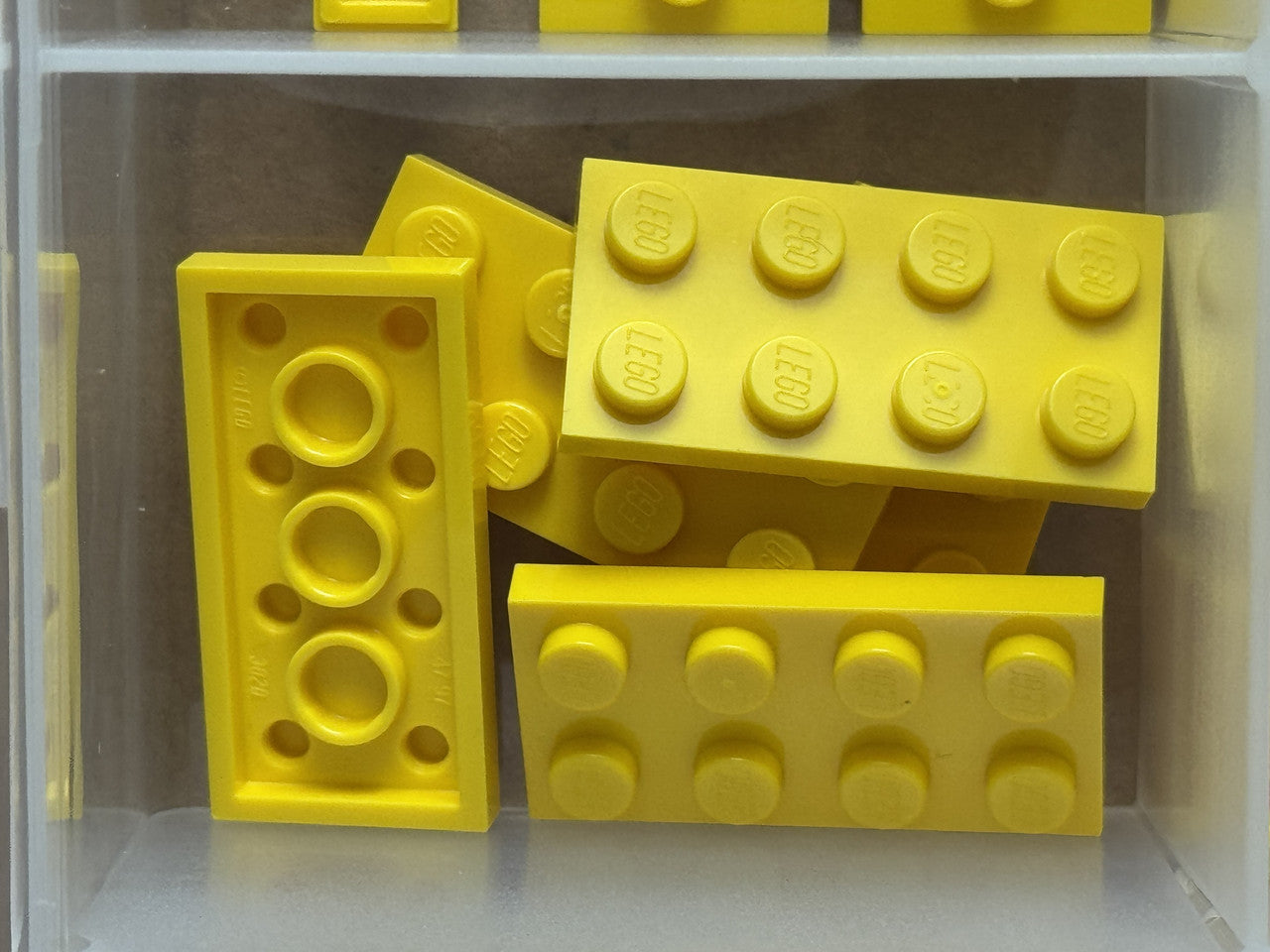 LEGO Parts - Yellow Plate 2 x 4 - No 3020 - QTY 5
