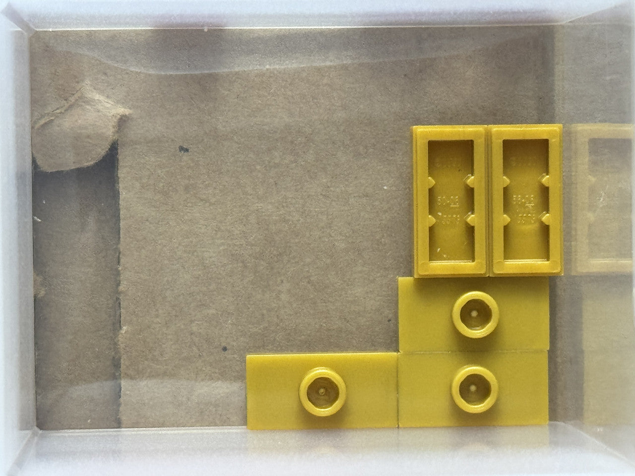 LEGO Parts - Pearl Gold Plate 1 x 2 with 1 Stud (Jumper) - No 15573 - QTY 5