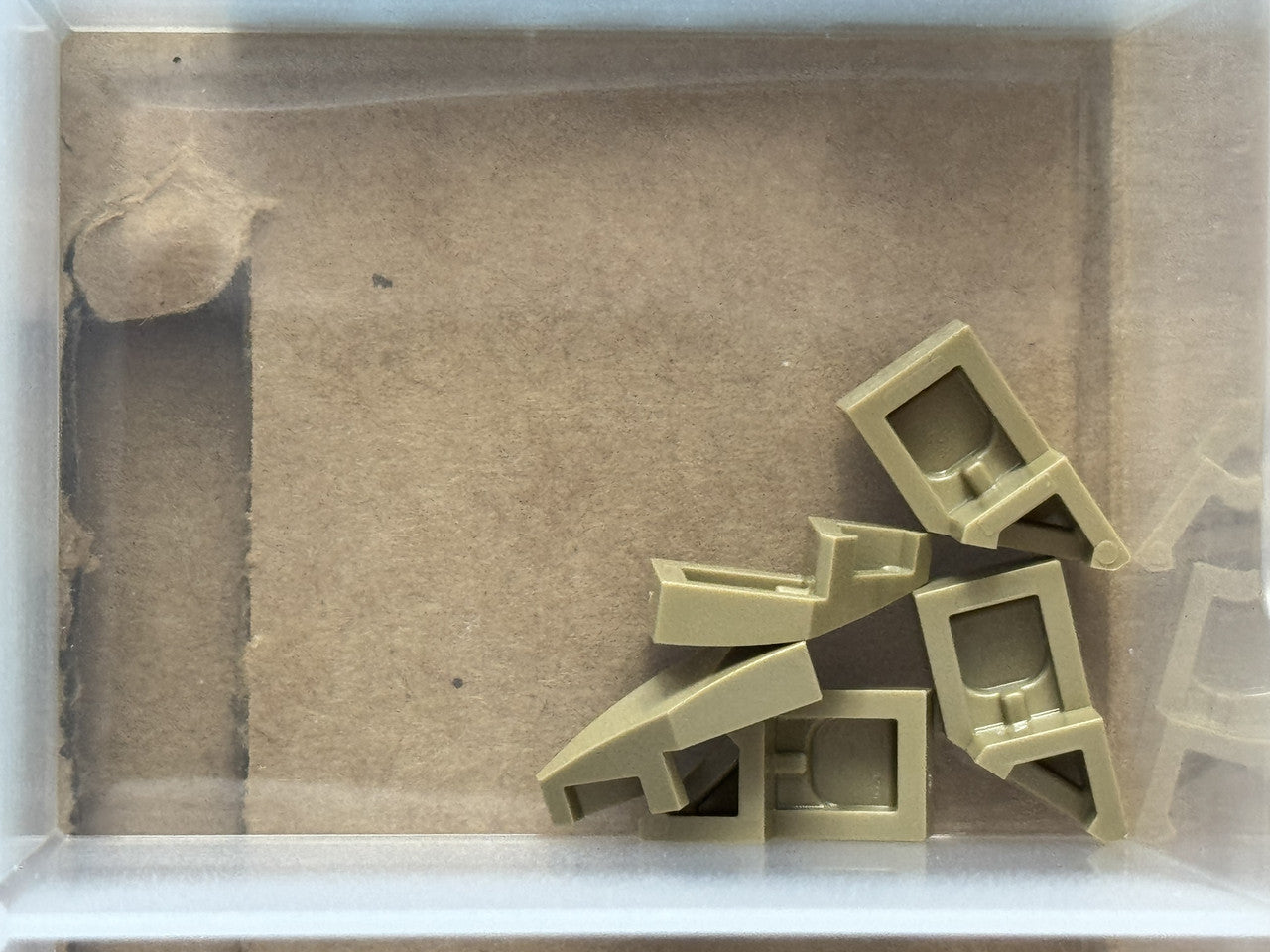 LEGO Parts - Dark Tan Wedge 2 x 1 x 2/3 Left - No 29120 - QTY 5