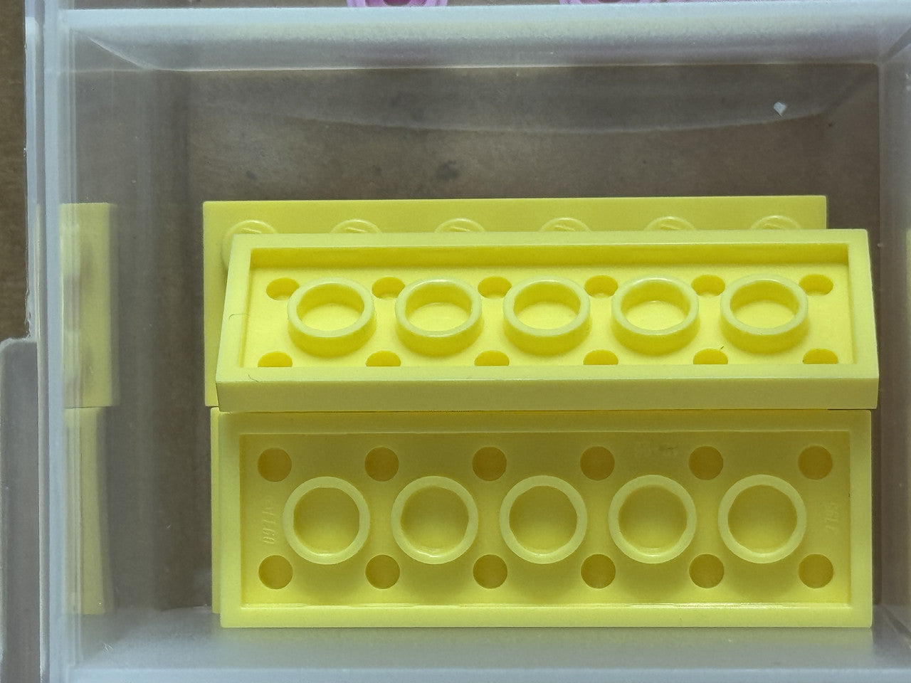 LEGO Parts - Bright Light Yellow Plate 2 x 6 - No 3795 - QTY 5