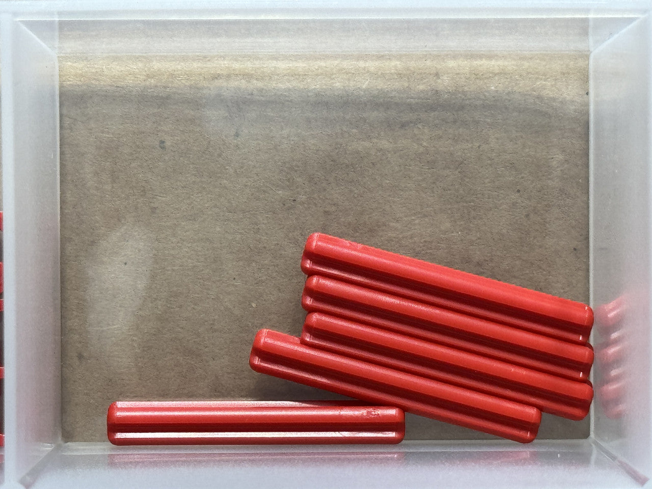 LEGO Parts - Red Technic, Axle 4L - No 3705 - QTY 5