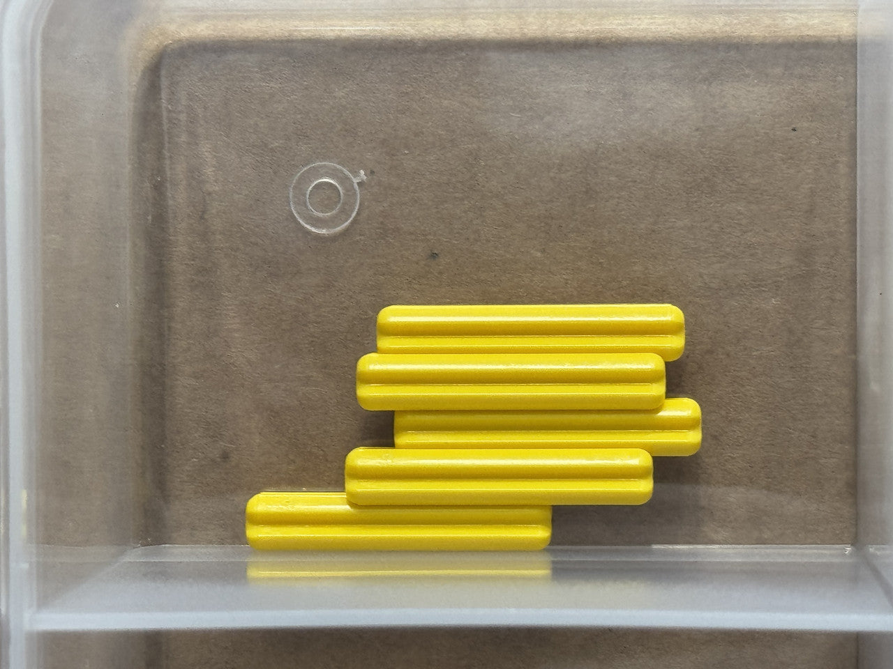 LEGO Parts - Yellow Technic, Axle 3L - No 4519 - QTY 5