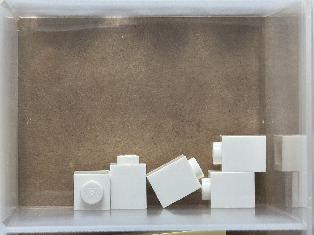 LEGO Parts - White Brick 1 x 1 - No 3005 - QTY 5