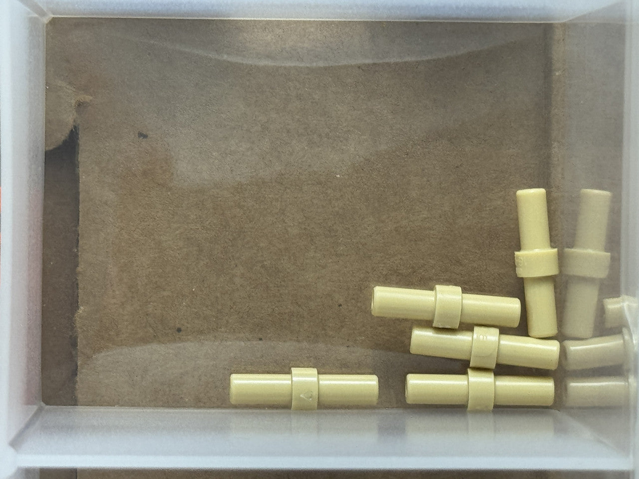 LEGO Parts - Tan Bar 2L with Stop Ring - No 78258 - QTY 5