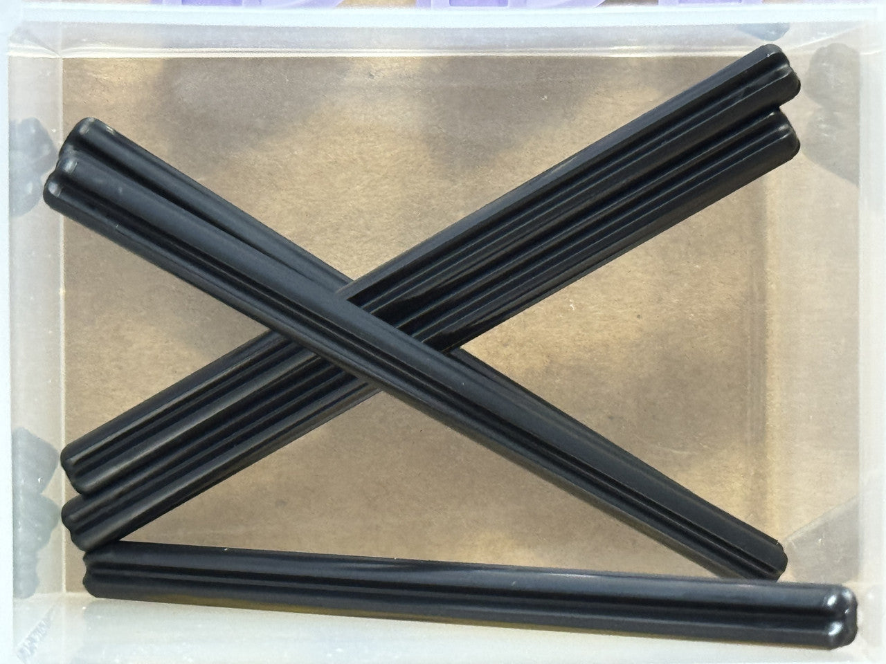 LEGO Parts - Black Technic, Axle 8L - No 3707 - QTY 5