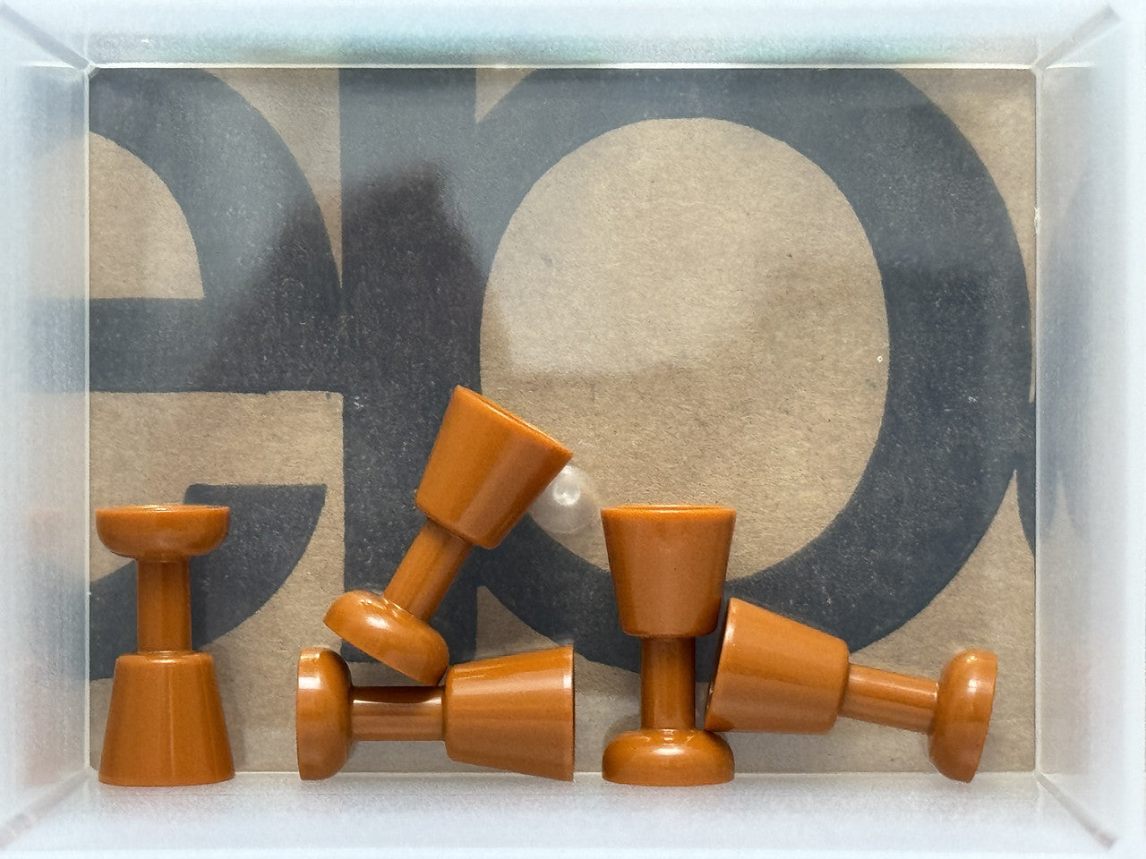 LEGO Parts - Dark Orange Minifigure, Utensil Goblet - No 2343 - QTY 5