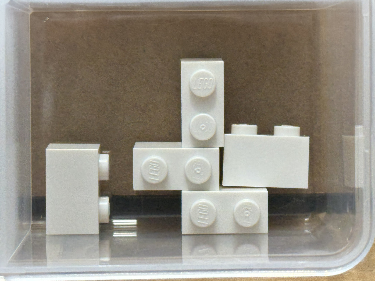 LEGO Parts - White Brick 1 x 2 - No 3004 - QTY 5