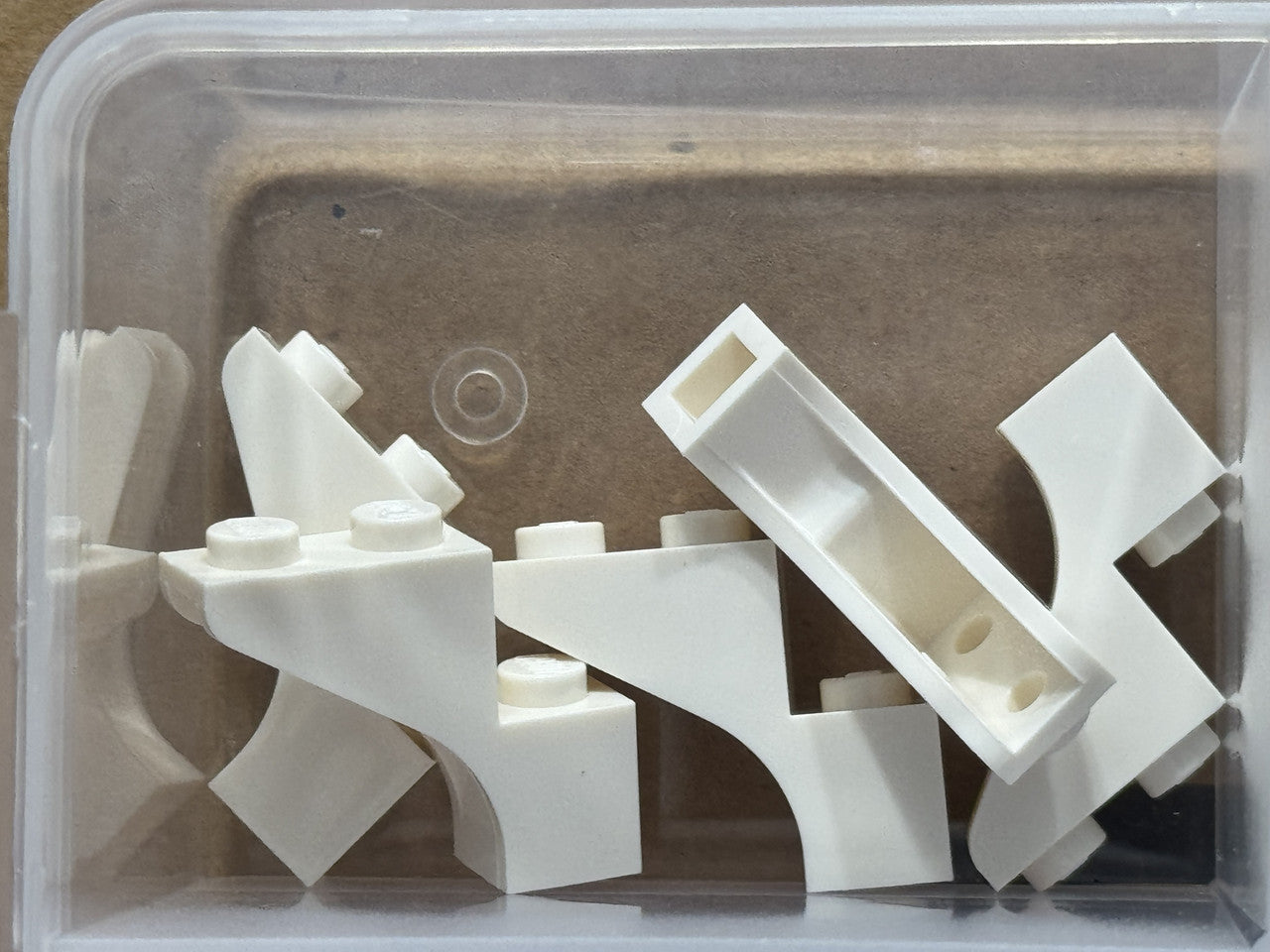 LEGO Parts - White Arch 1 x 3 x 2 with Curved End - No 88292 - QTY 5