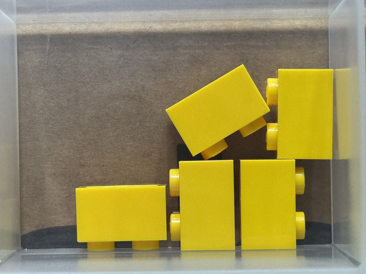 LEGO Parts - Yellow Brick 1 x 2 - No 3004 - QTY 5