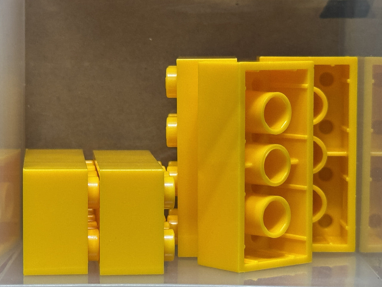 LEGO Parts - Bright Light Orange Brick 2 x 4 - No 3001 - QTY 5