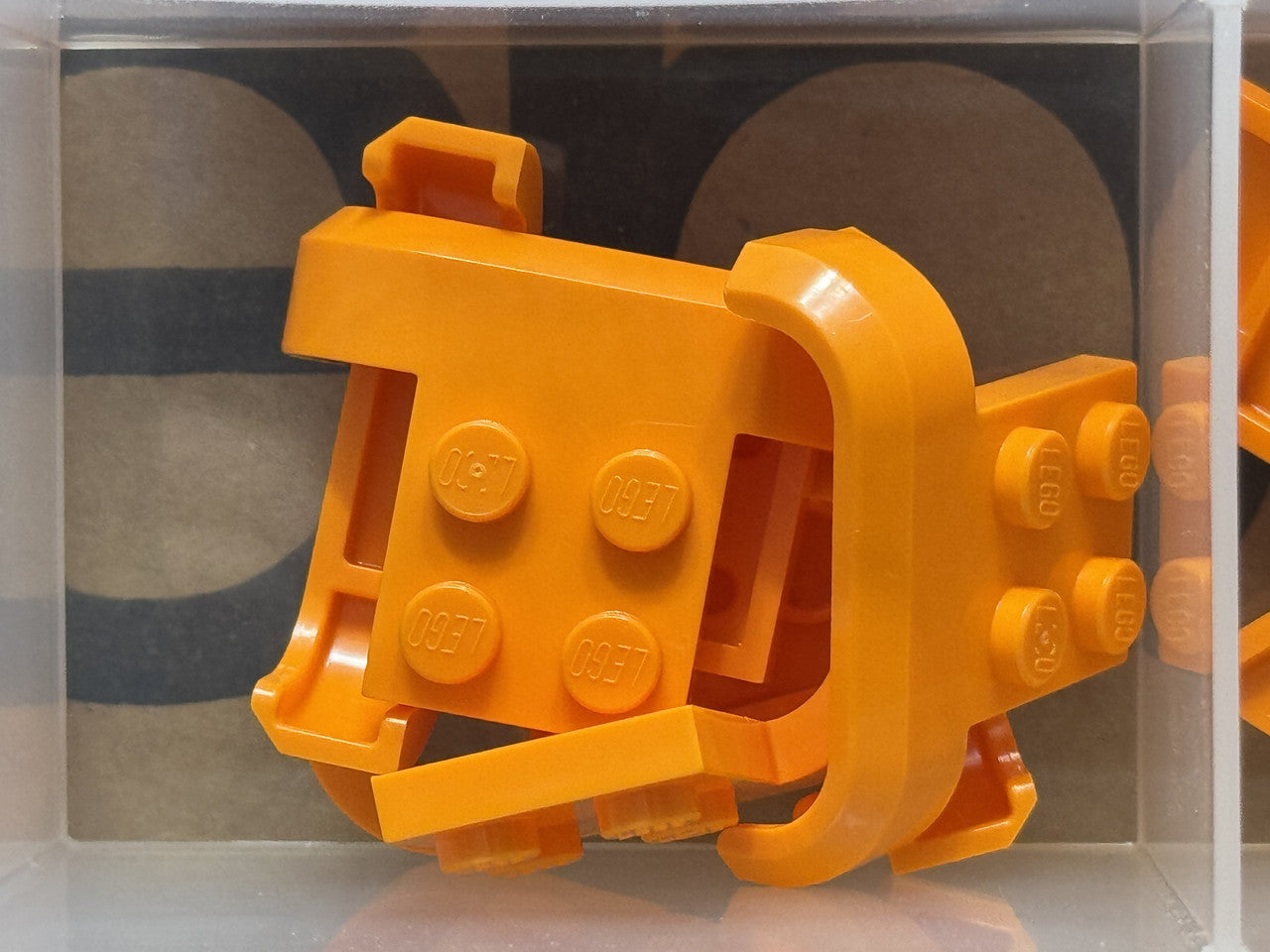 LEGO Parts - Orange Vehicle, Mudguard 4 x 3 x 1 Arch Curved - No 28326 - QTY 5