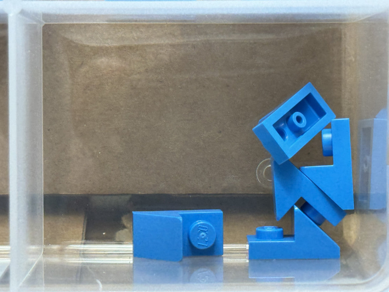 LEGO Parts - Dark Azure Slope 45 2 x 1 with 2/3 Cutout - No 92946 - QTY 5