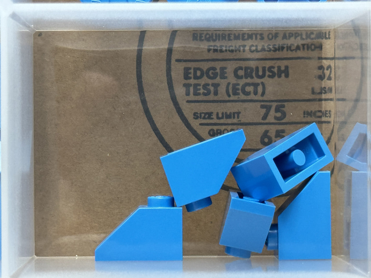 LEGO Parts - Dark Azure Slope 45 2 x 1 - No 3040 - QTY 5
