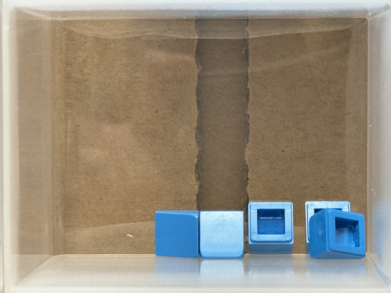 LEGO Parts - Dark Azure Slope 30 1 x 1 x 2/3 - No 54200 - QTY 5