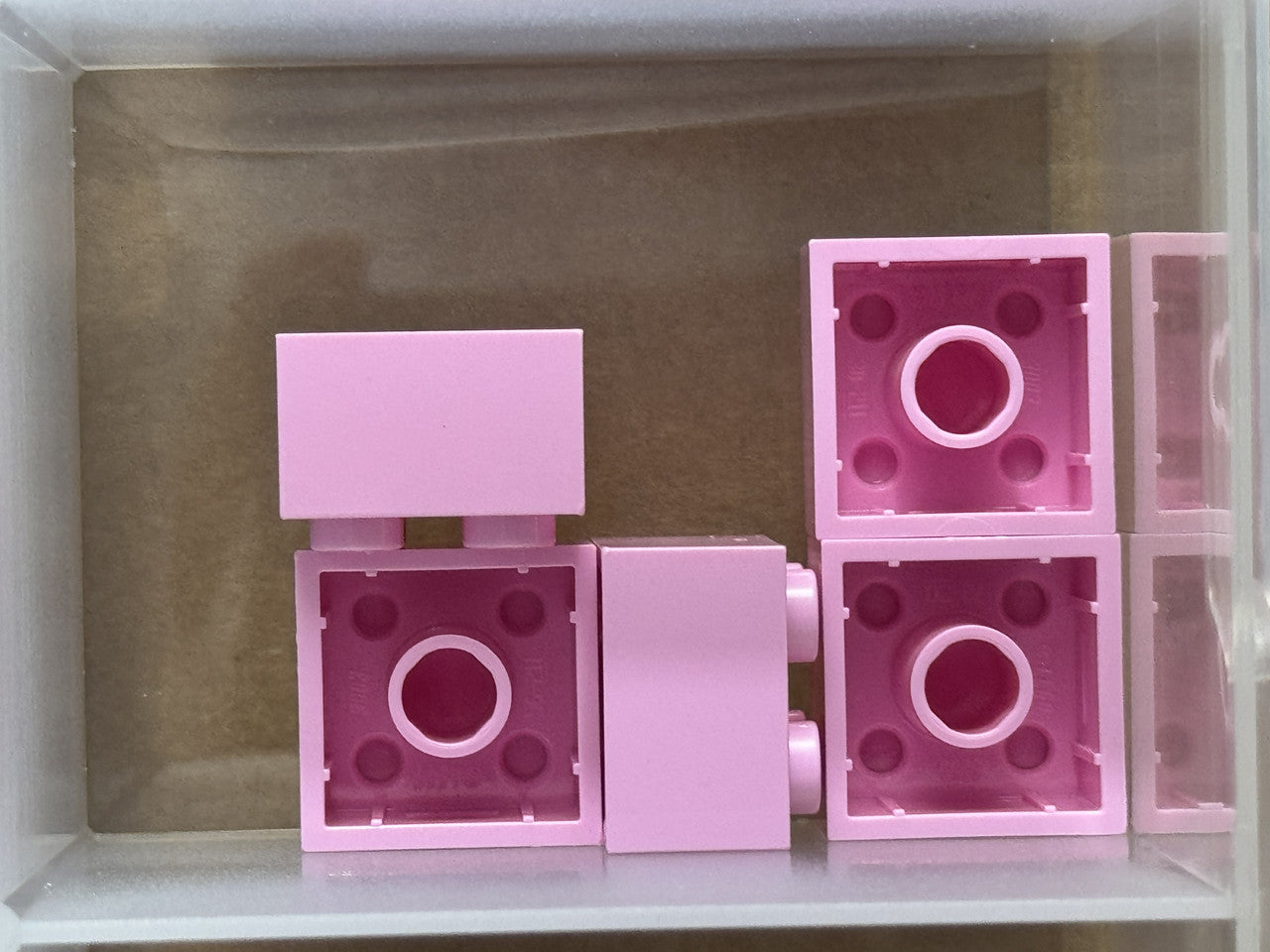 LEGO Parts - Bright Pink Brick 2 x 2 - No 3003 - QTY 5