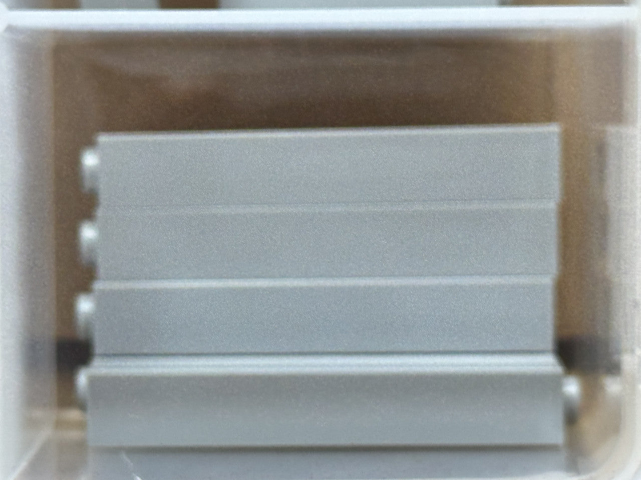 LEGO Parts - Light Bluish Gray Brick 1 x 1 x 5 - Solid Stud - No 2453b - QTY 5