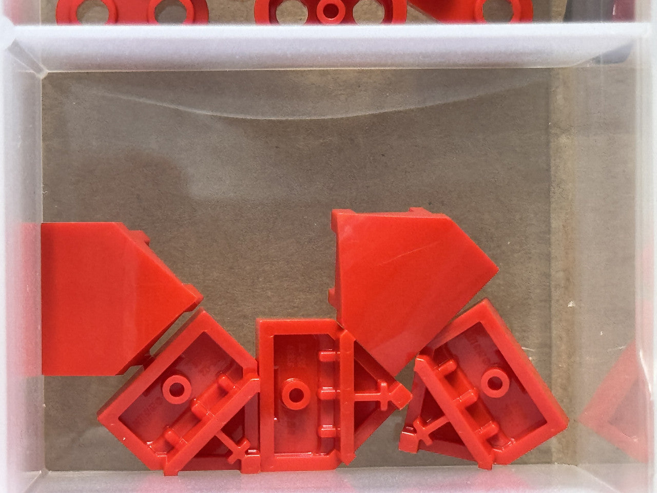LEGO Parts - Red Wedge 2 x 2 x 2/3 Pointed - No 66956 - QTY 5