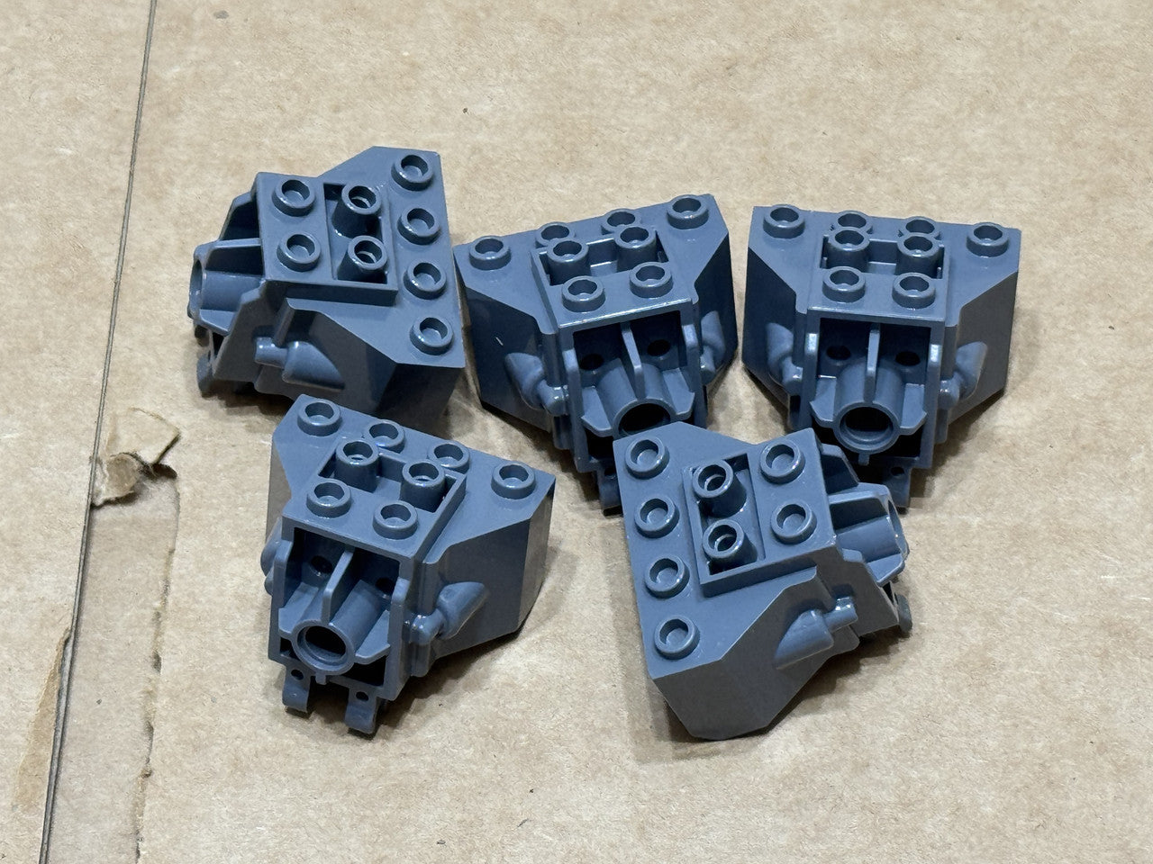 LEGO Parts - Dark Bluish Gray Cockpit 4 x 2 x 3 - No 98876 - QTY 5