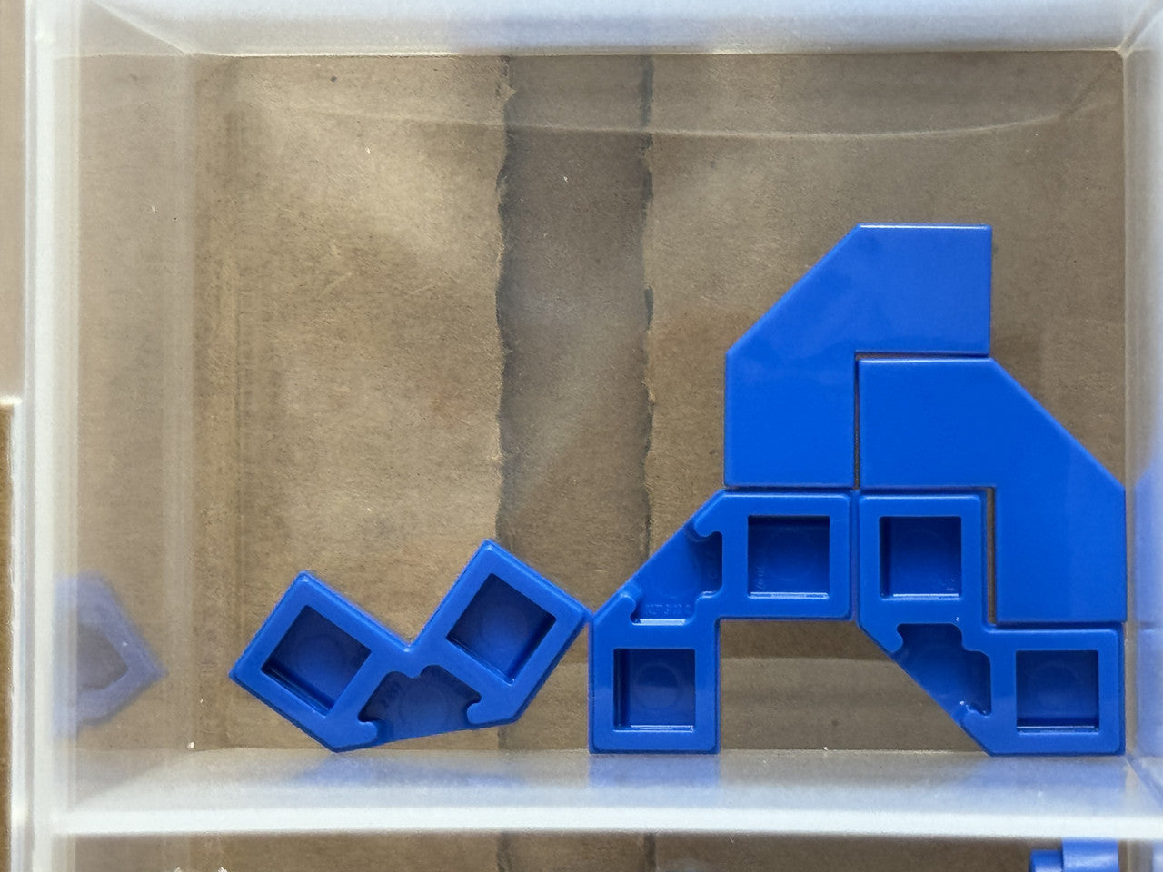 LEGO Parts - Blue Tile, Modified Facet 2 x 2 - No 27263 - QTY 5