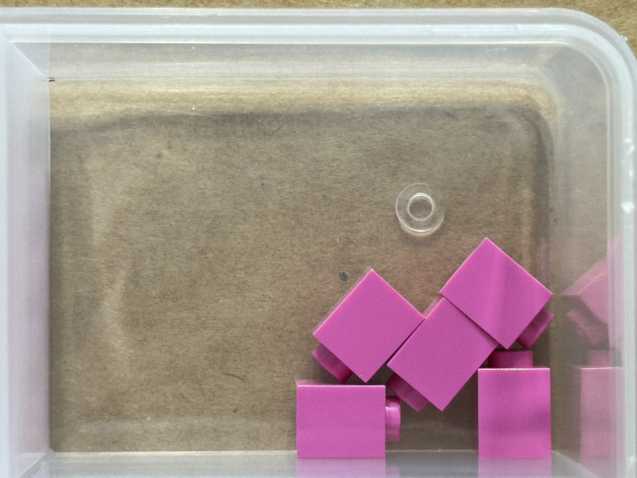 LEGO Parts - Dark Pink Brick 1 x 1 - No 3005 - QTY 5