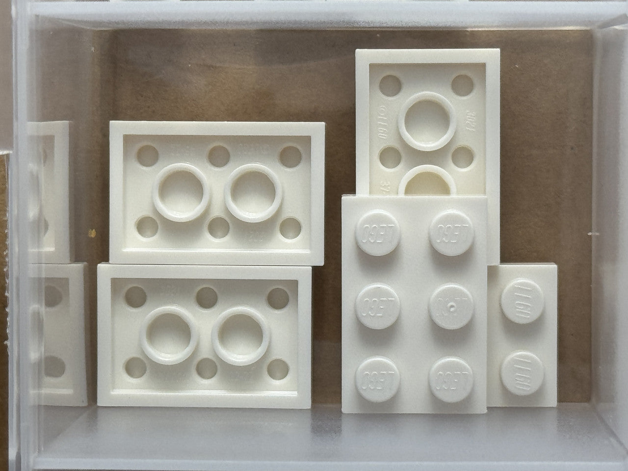 LEGO Parts - White Plate 2 x 3 - No 3021 - QTY 5