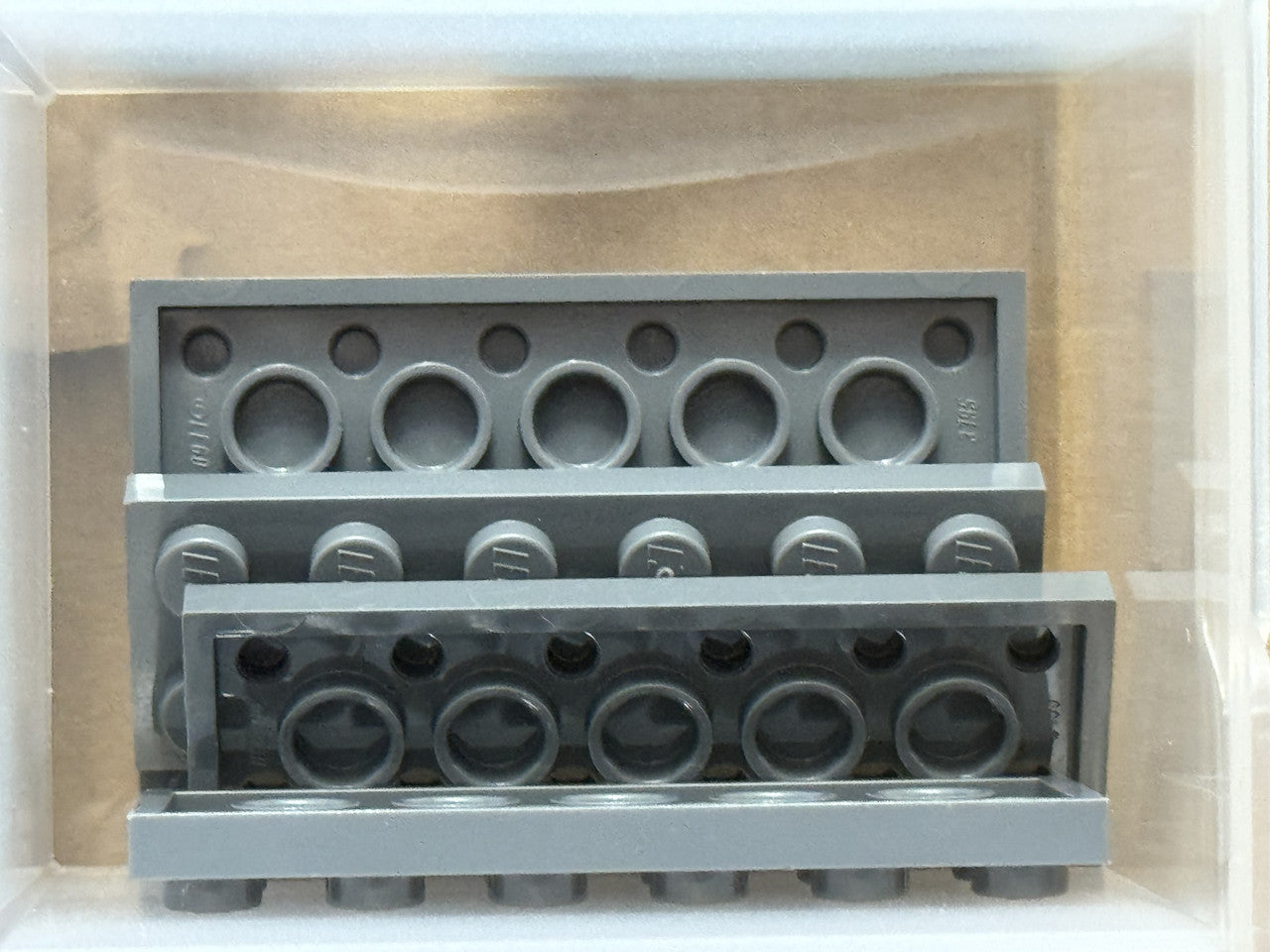 LEGO Parts - Dark Bluish Gray Plate 2 x 6 - No 3795 - QTY 5