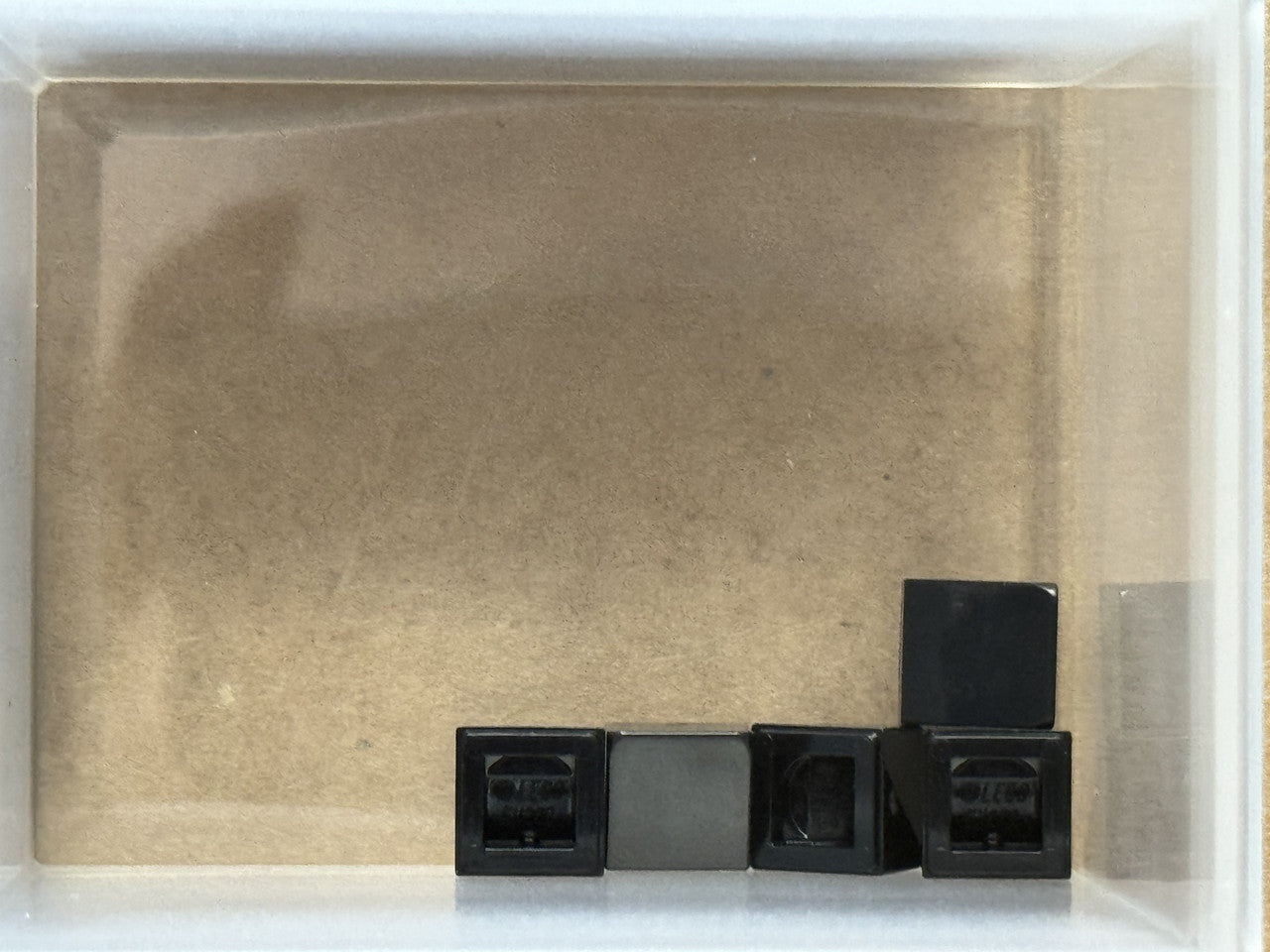 LEGO Parts - Black Slope 30 1 x 1 x 2/3 - No 54200 - QTY 5