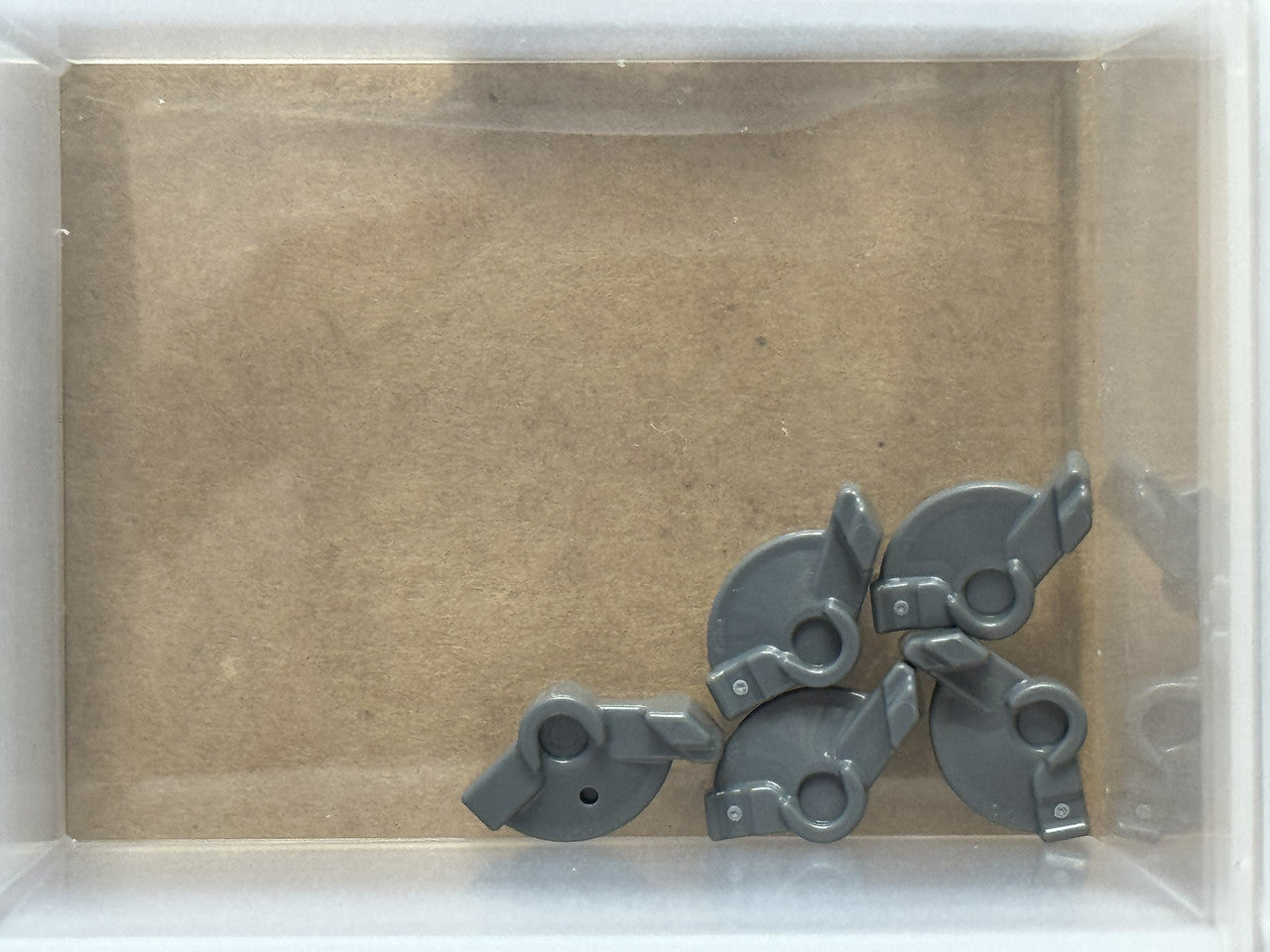 LEGO Parts - Dark Bluish Gray Projectile Part, Trigger - No 69755 - QTY 5