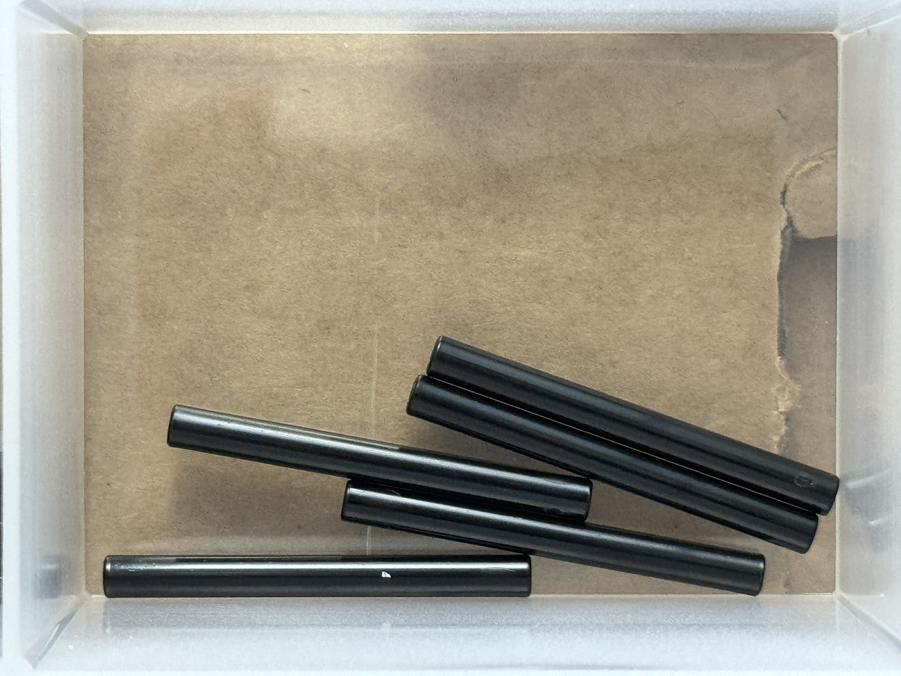 LEGO Parts - Black Bar 4L (Lightsaber Blade / Wand) - No 30374 - QTY 5