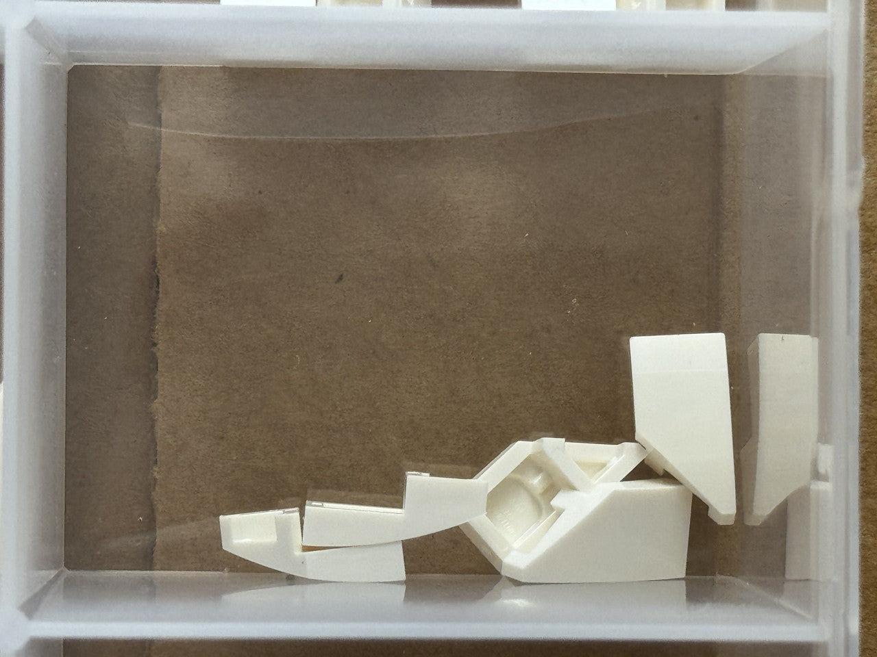 LEGO Parts - White Wedge 2 x 1 x 2/3 Right - No 29119 - QTY 5