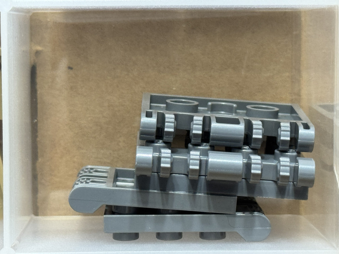 LEGO Parts - Dark Bluish Gray Hinge 3 x 4 Locking 2 Fingers - No 44570 - QTY 5