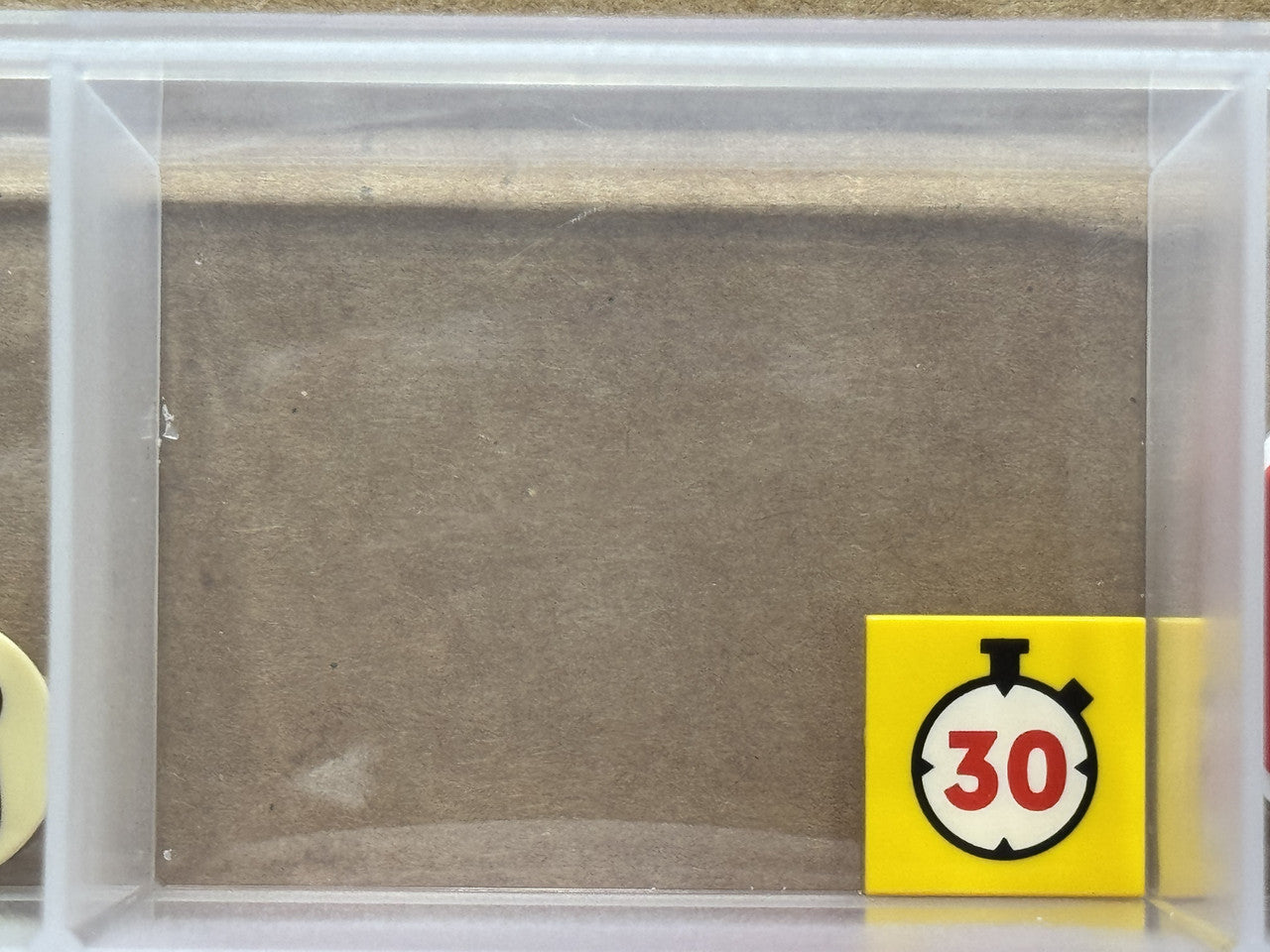 LEGO Parts - Yellow Tile 2 x 2 Watch/Stopwatch Pattern - No 3068pb1531 - QTY 5