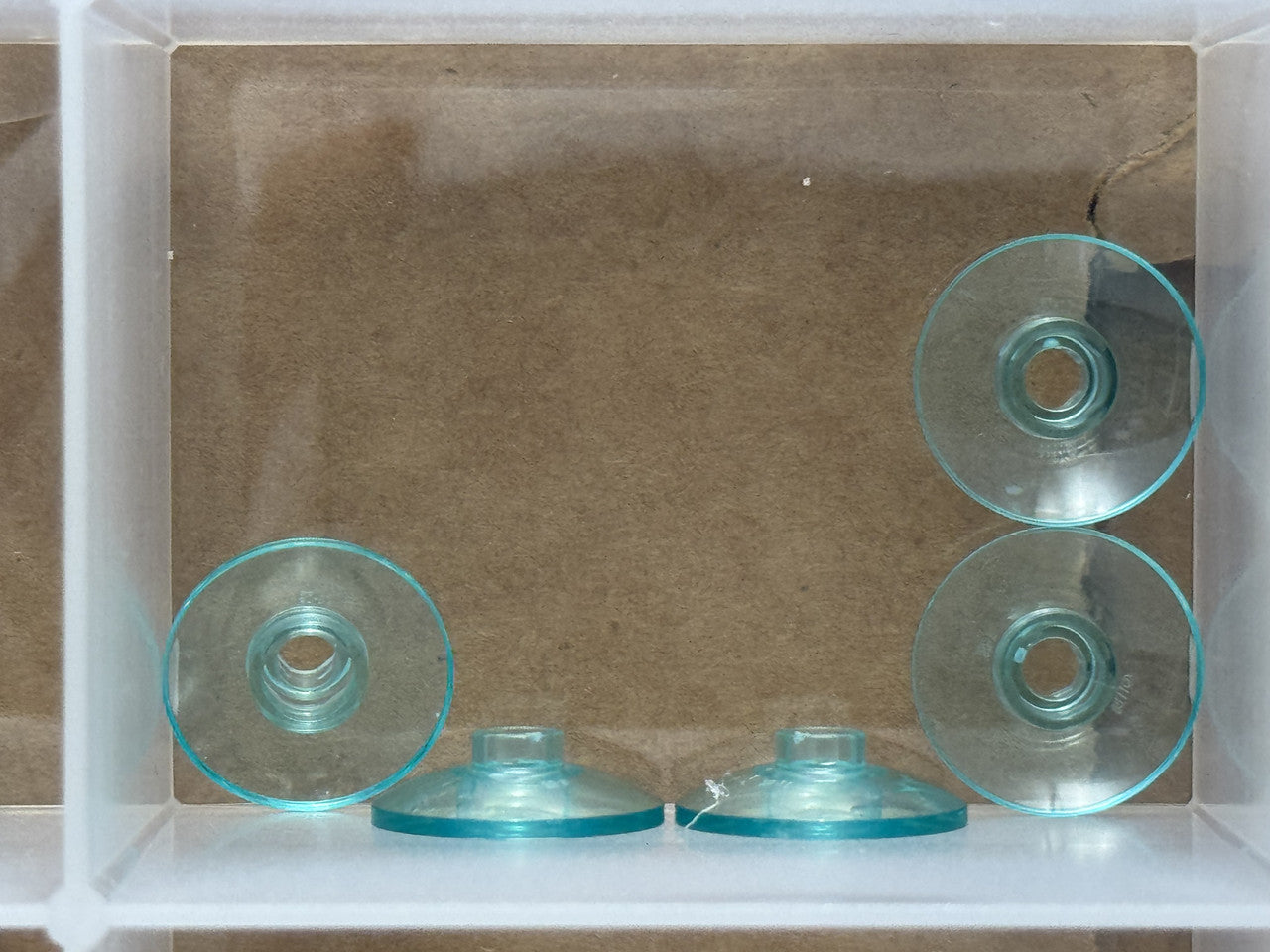 LEGO Parts - Trans-Light Blue Dish 2 x 2 Inverted (Radar) - No 4740 - QTY 5