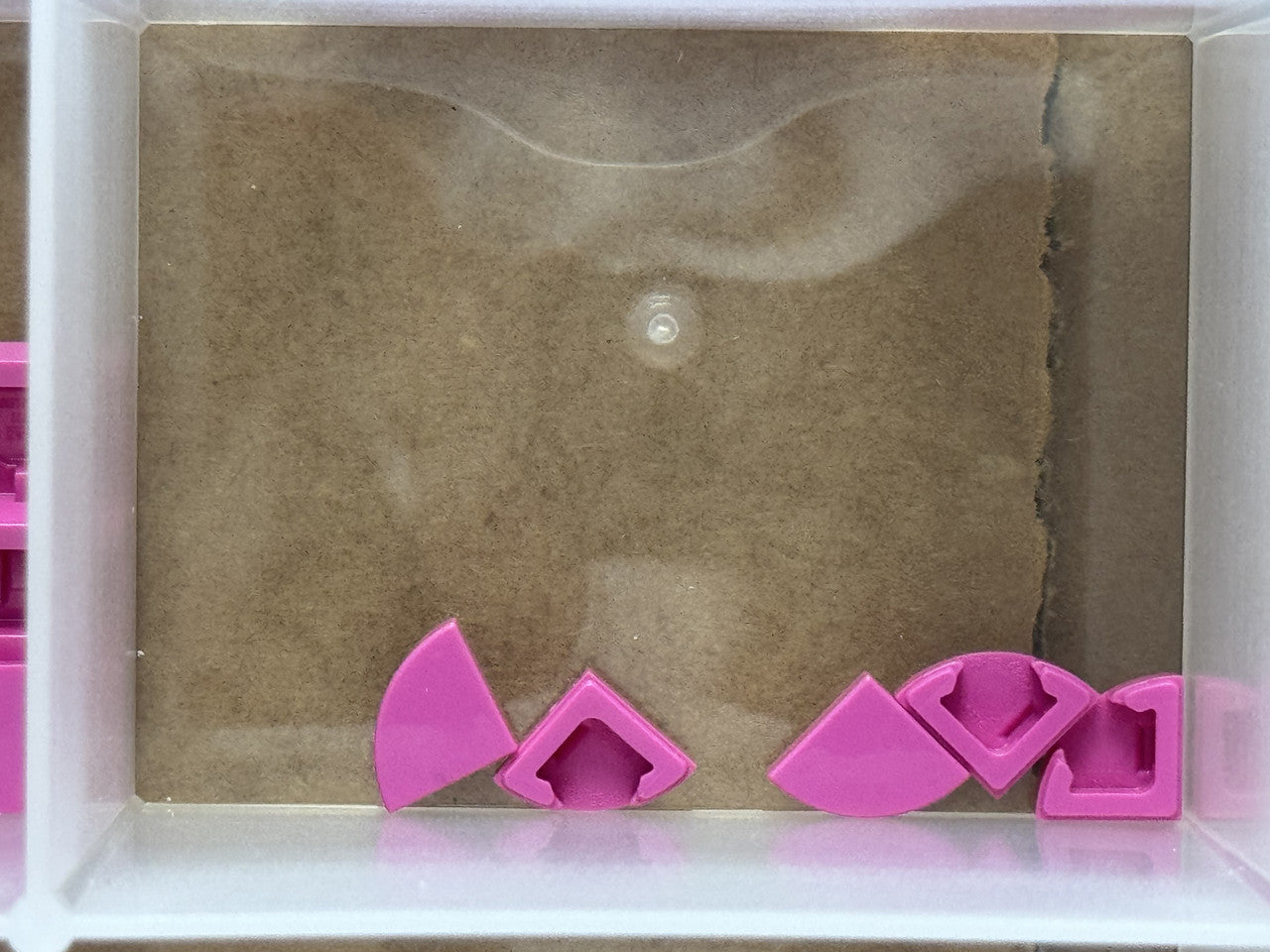 LEGO Parts - Dark Pink Tile, Round 1 x 1 Quarter - No 25269 - QTY 5