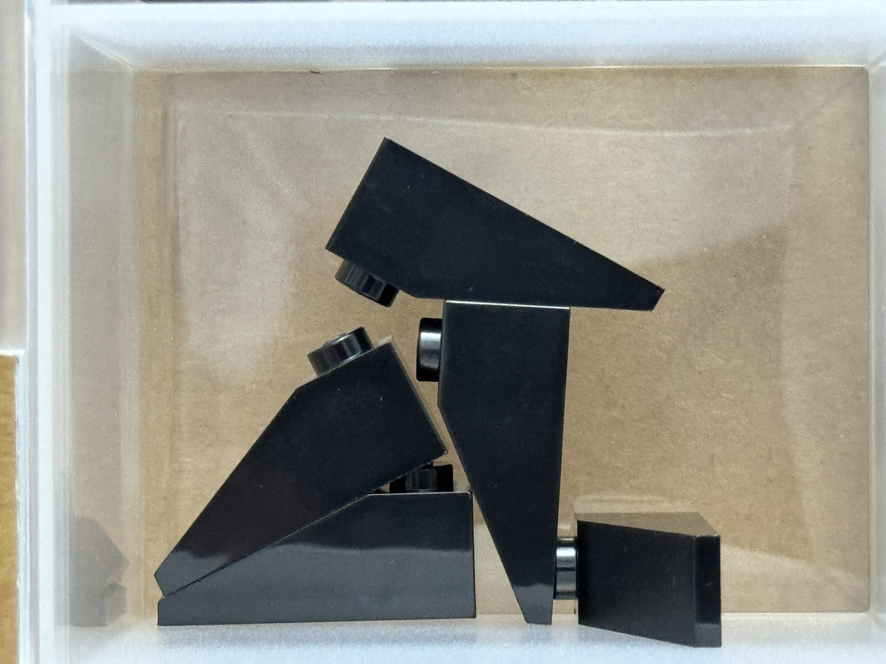 LEGO Parts - Black Slope 33 3 x 1 - No 4286 - QTY 5