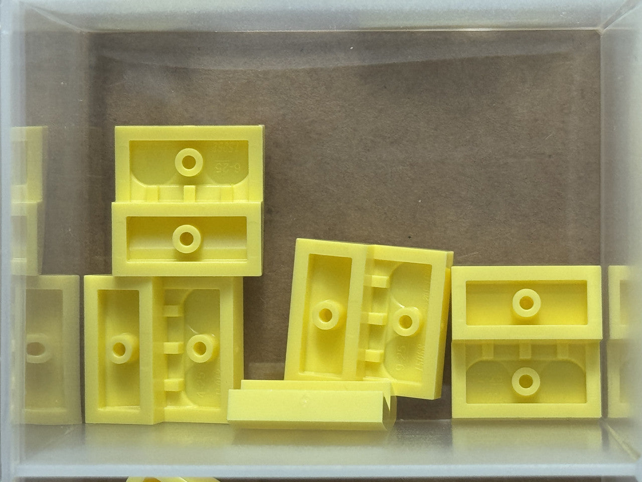 LEGO Parts - Bright Light Yellow Slope, Curved 2 x 2 x 2/3 - No 15068 - QTY 5