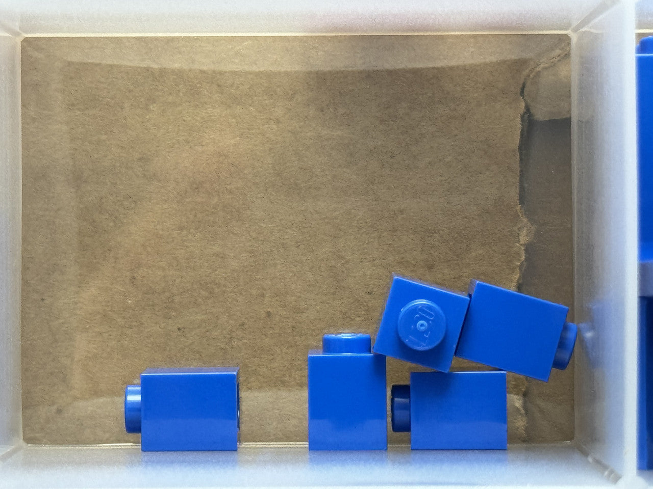 LEGO Parts - Blue Brick 1 x 1 - No 3005 - QTY 5