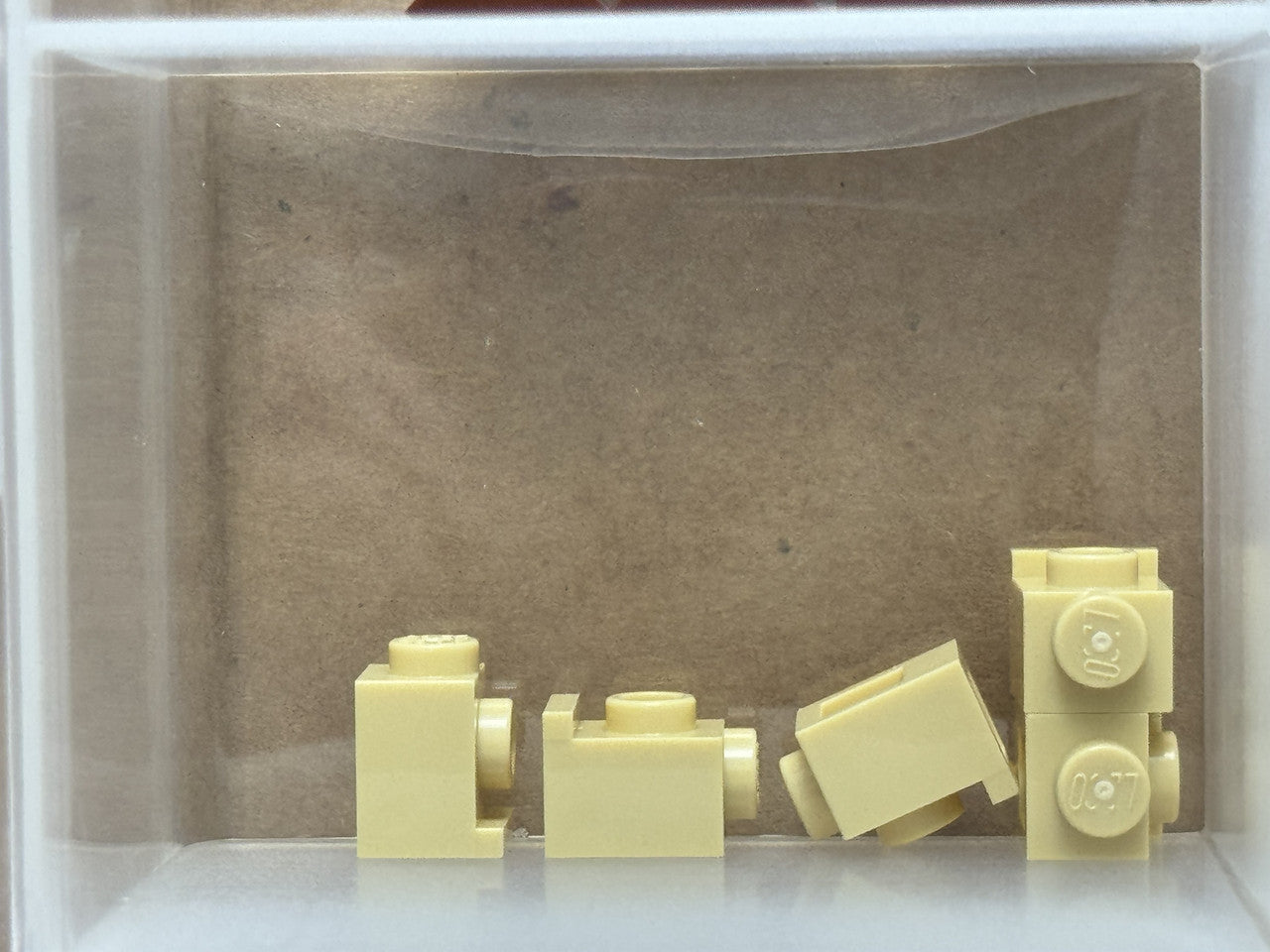 LEGO Parts - Tan Brick, Modified 1 x 1 with Headlight - No 4070 - QTY 5