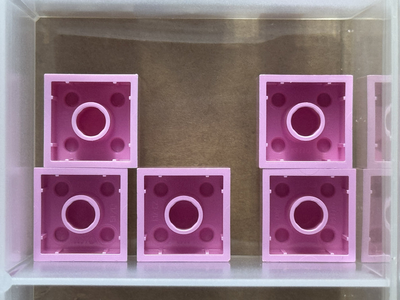 LEGO Parts - Bright Pink Brick 2 x 2 - No 3003 - QTY 5