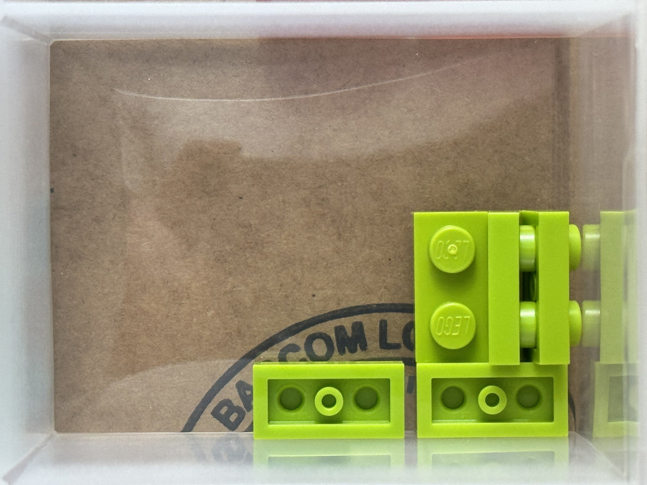 LEGO Parts - Lime Plate 1 x 2 - No 3023 - QTY 5